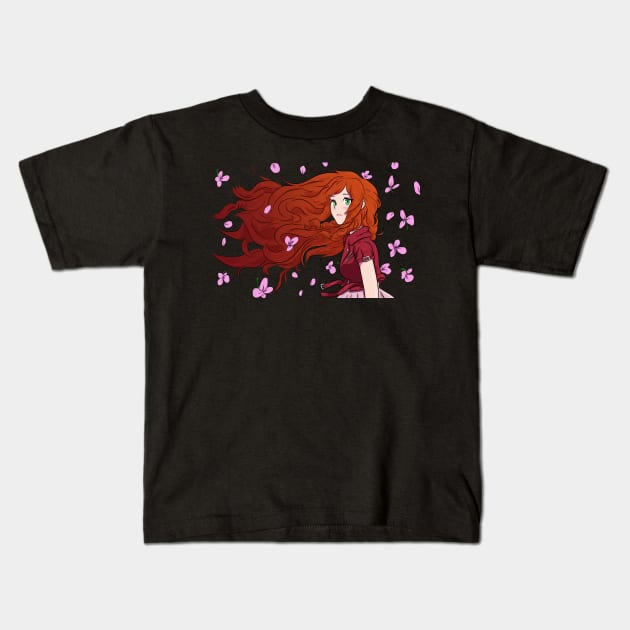 Aerith Kids T-Shirt by John Caden 64